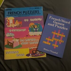 Two French Puzzlers Book